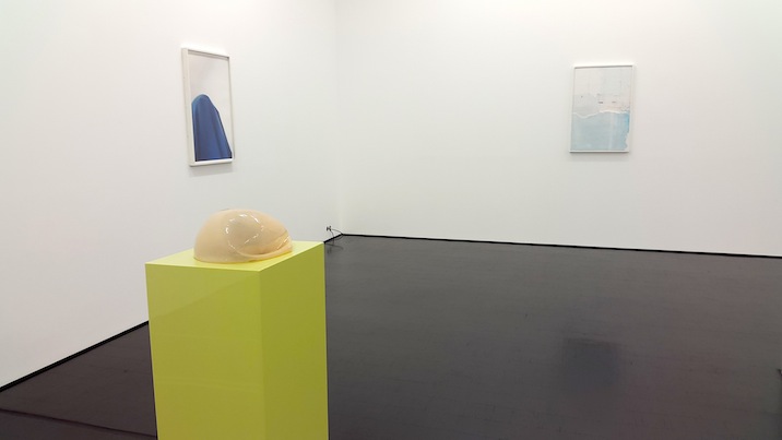 Works by Antoine Catala and Josh Tonsfeldt installed at Barbara Weiss. Taken with the Samsung Galaxy Alpha.