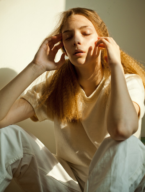 Sweat shirts by Vintage show room, Trousers by Y’s