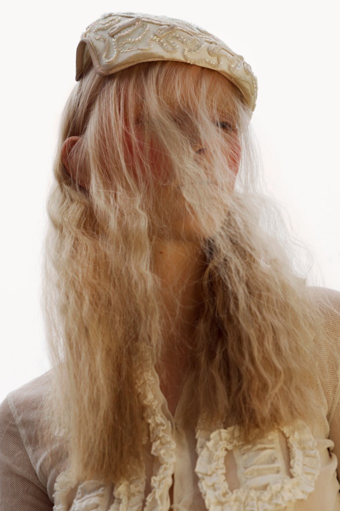 Hat - stylist own, top by Viktor & Rolf