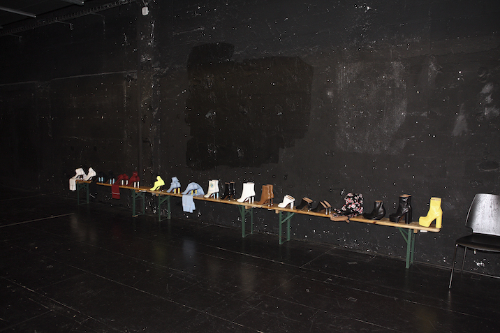 Vetements showroom at PFW. Photography by Elodie Chapuis