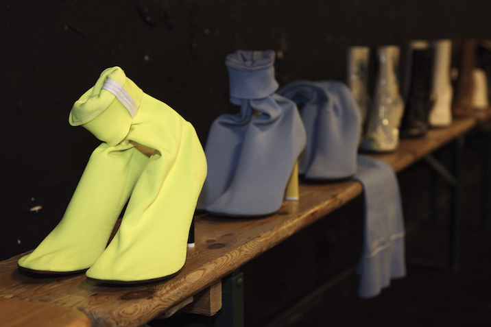 Vetements showroom at PFW. Photography by Elodie Chapuis