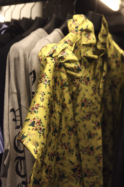 Vetements showroom at PFW. Photography by Elodie Chapuis