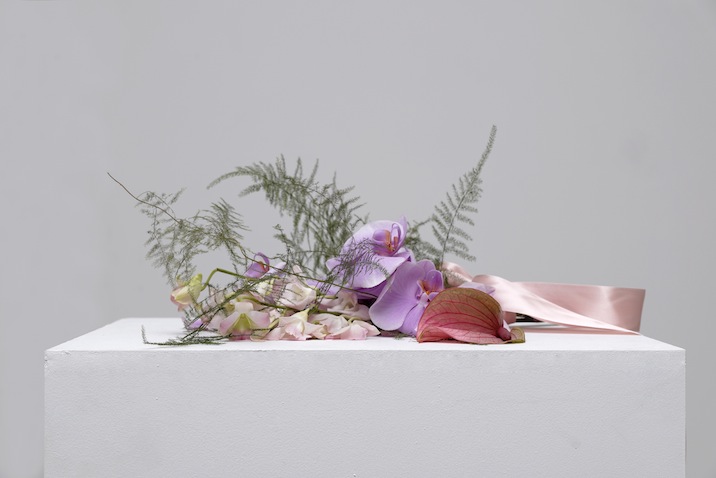 'Flowers for Africa (Nigeria)', 2014, Flowers, Protocol written and signed by the artist, iconographic documents. Courtesy of Galerie Jérôme Poggi