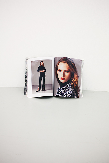 Page 1: Poloneck By Wolford, Trousers By Lamija, Shoes By Nhorm Page 2: Poloneck By Acne Studios, Shirt By Azzedine Alia 