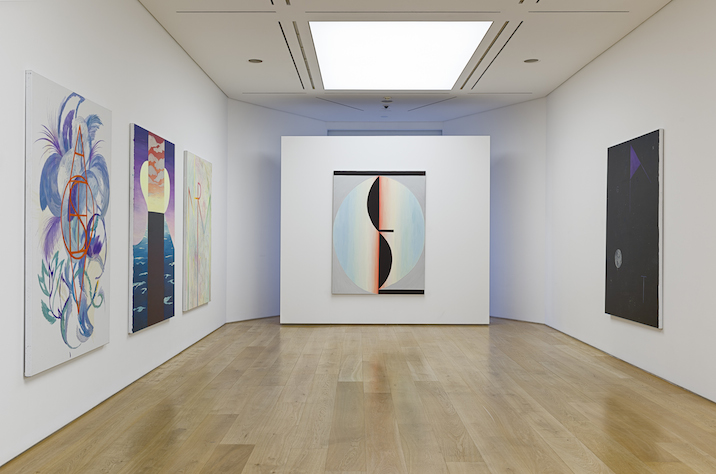 Agnieszka Brzezanska's exhibition at Marlborough Contemporary, installation view. Photography by Francis Ware