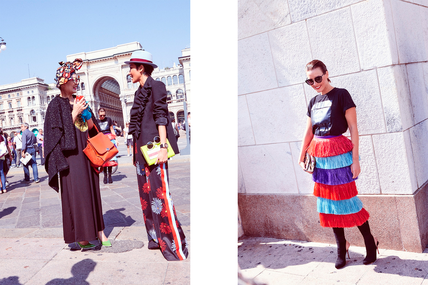 Milan SS'17 Street Style by Nico Stinghe