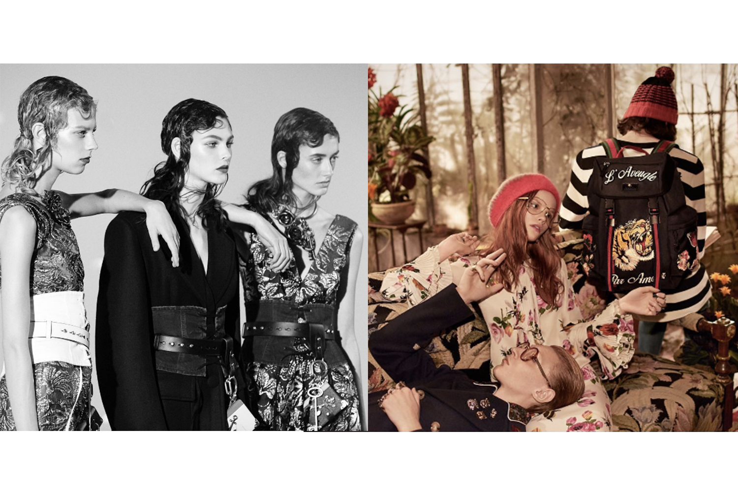 prada gucci aw16 campaigns