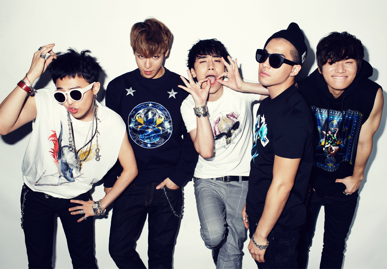 Choi Seung Hyun's band Big Bang. Image from wikimedia.org