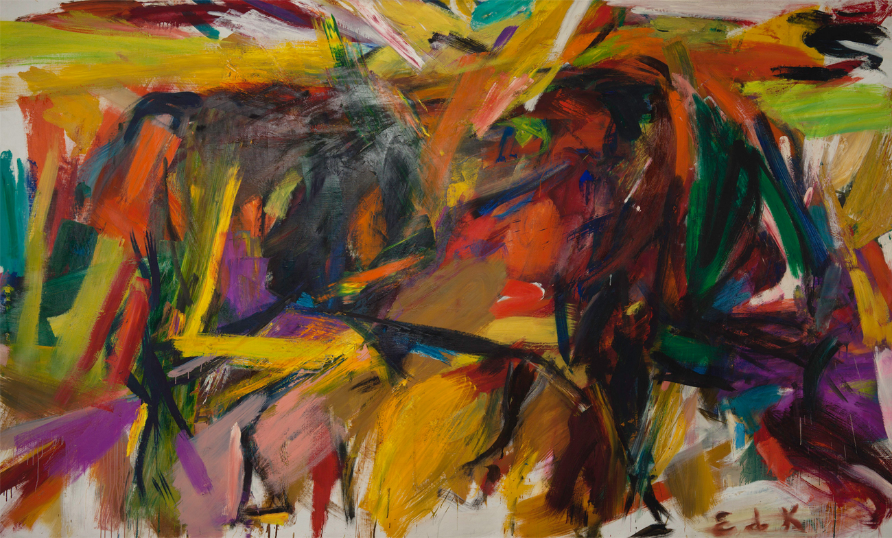 Elaine de Kooning "Bullfight" Image from artnews.com