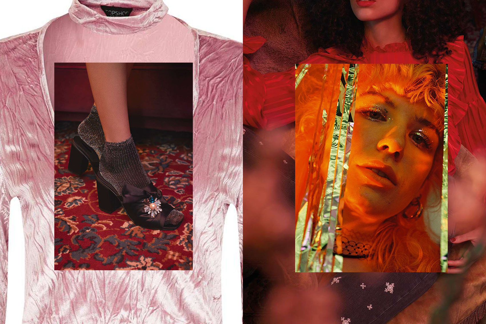 Images courtesy of Topshop.