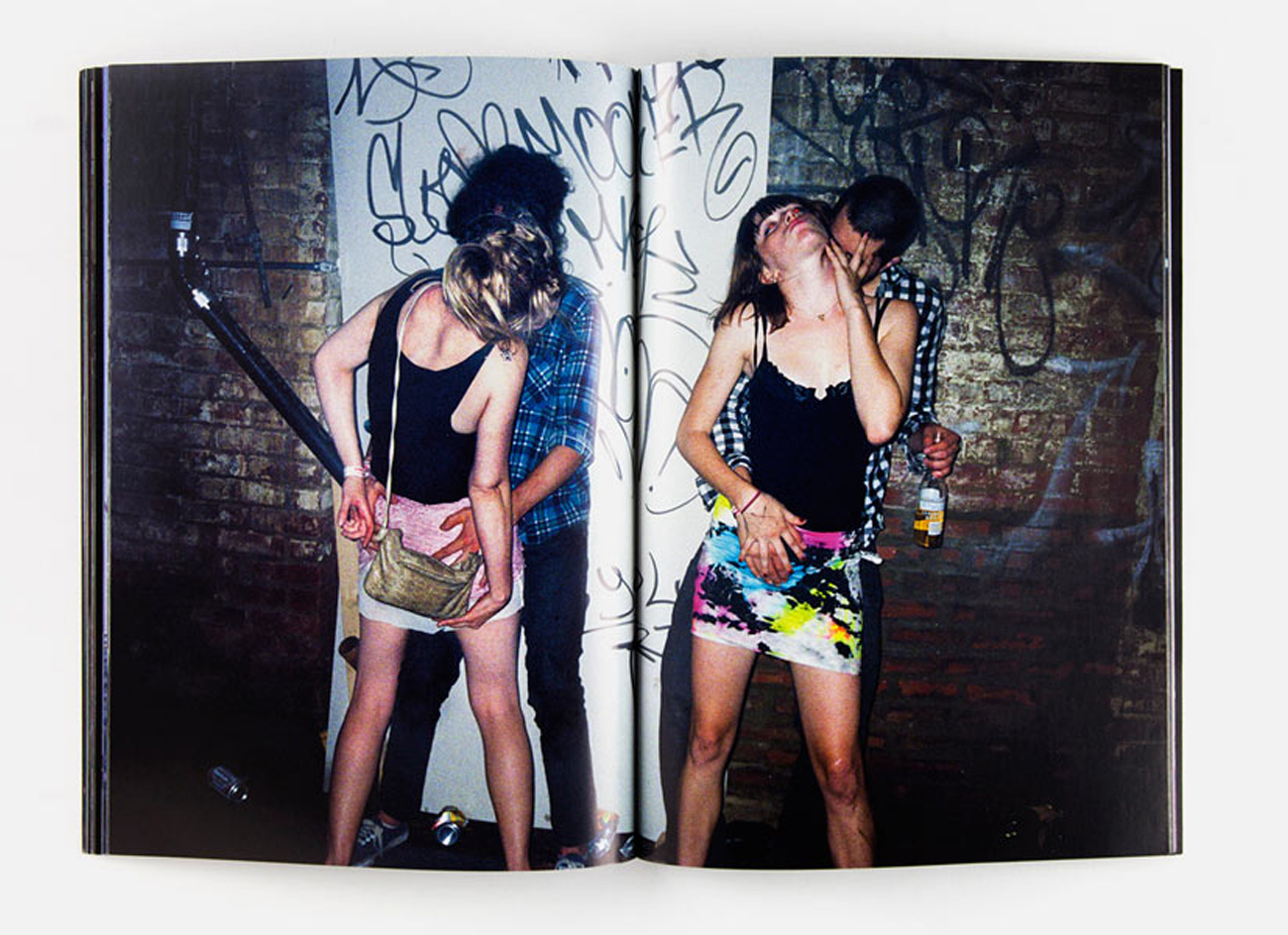 Spread from Pogobooks' Someone Cuts My Hair While I Sleep by Todd Fisher. Image from pogobooks.com