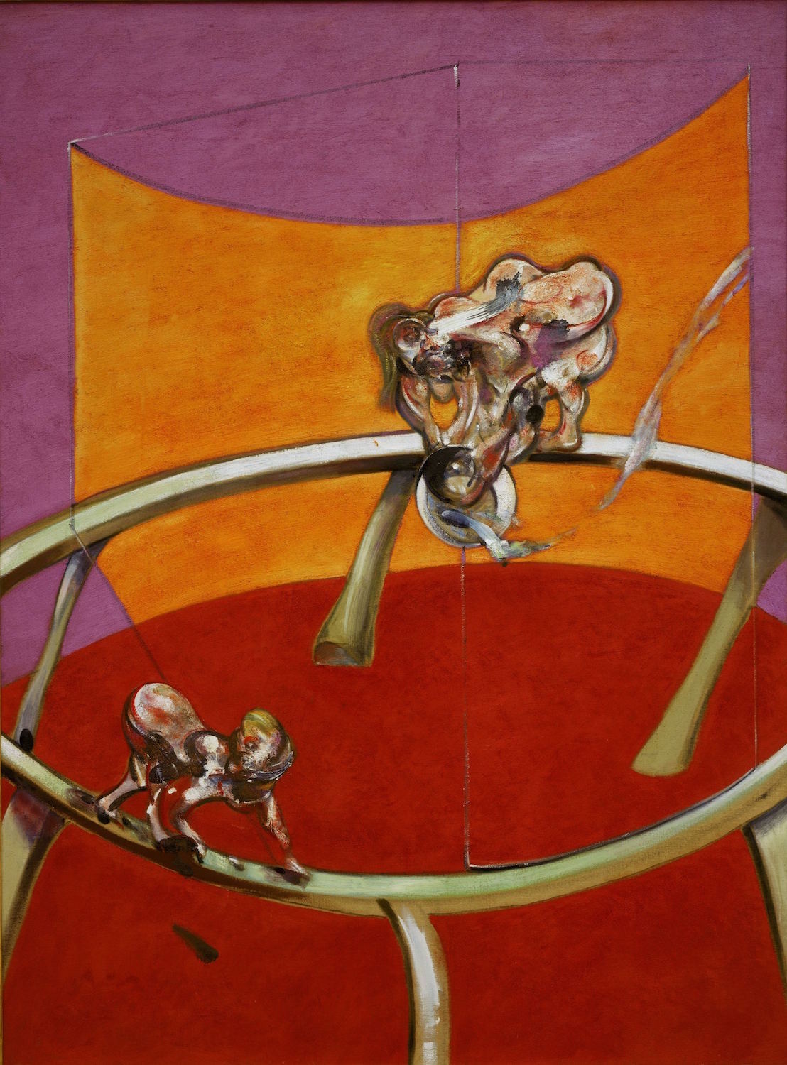 Francis Bacon "From Muybridge The Human Figure in Motion...", 1965