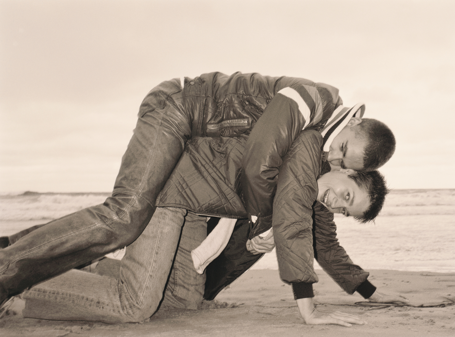 WOLFGANG TILLMANS, LUTZ & ALEX ON BEACH